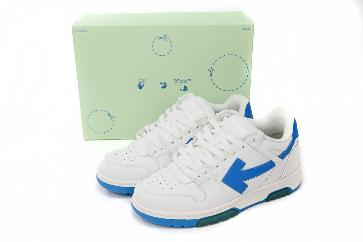 Off White Out Of Office White Lake Blue