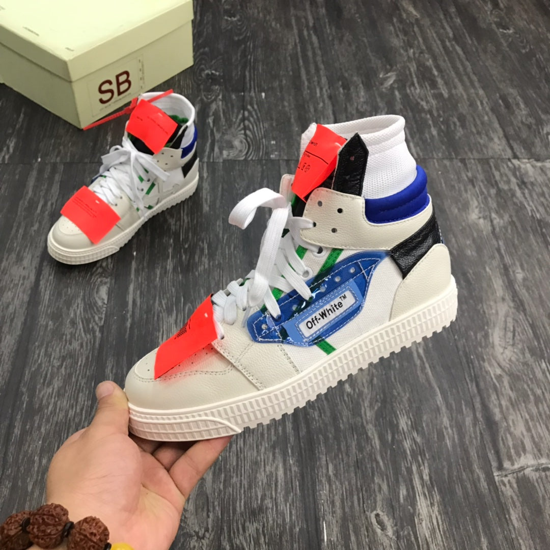 Off White Court 3.0 White Blue