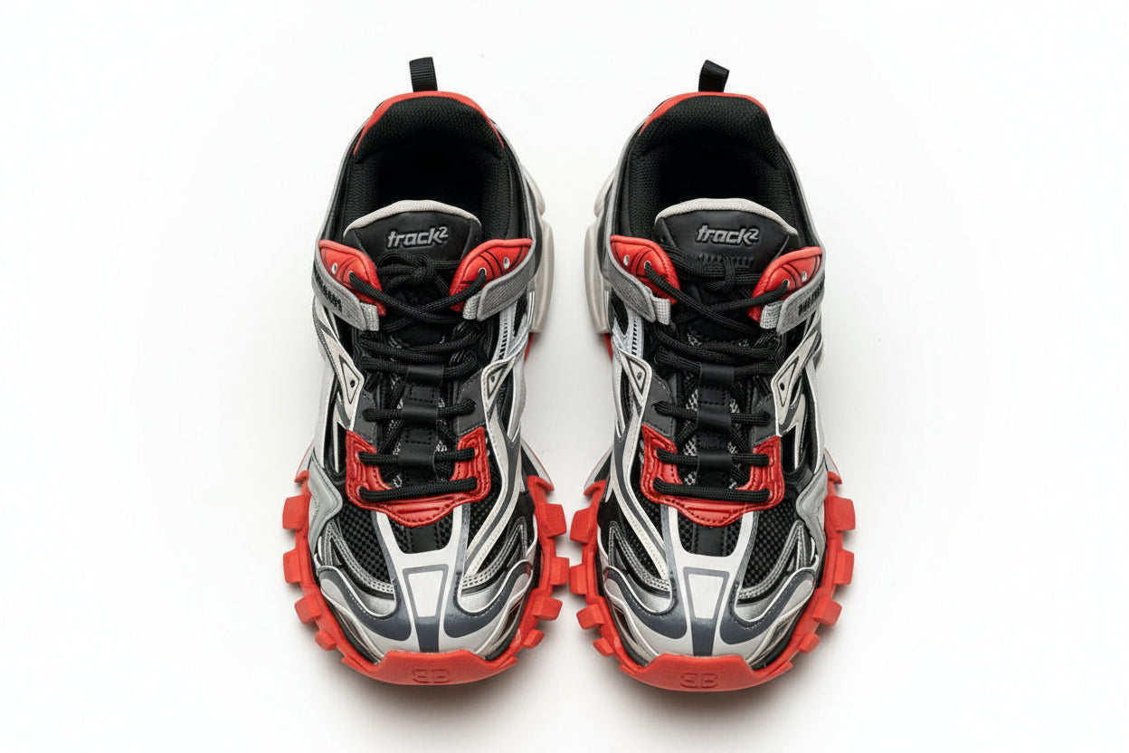 Balenciaga Track 2.0 Gray Orange