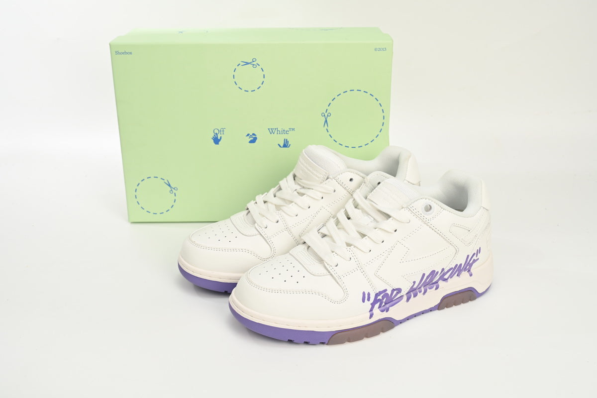 Off White Out Of Office For Walking Purple