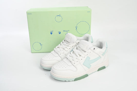 Off White Out Of Office Light Green White