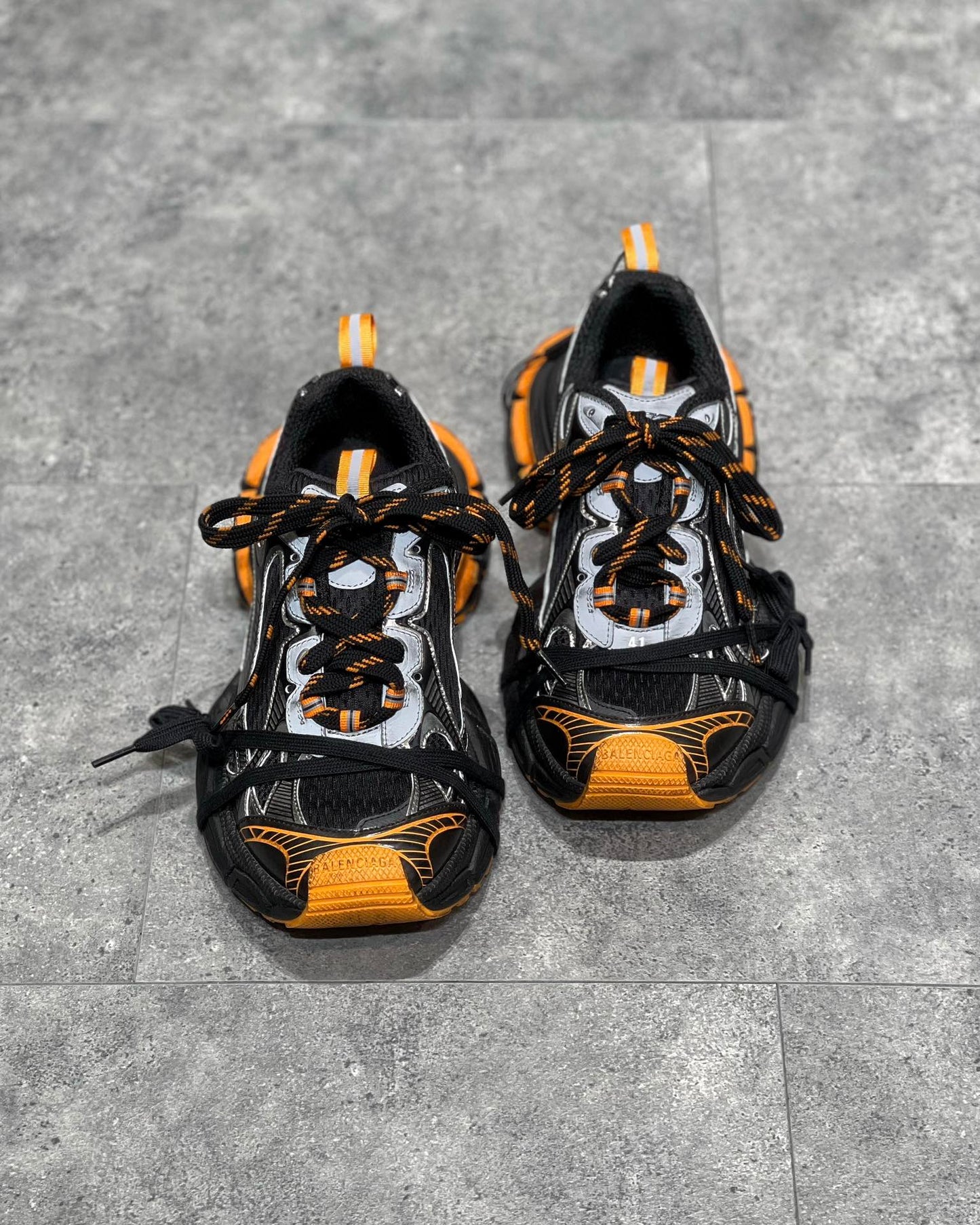 Balenciaga 3XL Orange Black