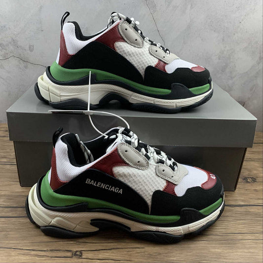 Balenciaga Triple-S Burgundy White