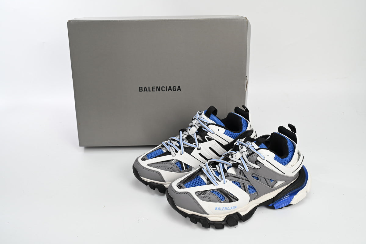 Balenciaga Track White Gray Blue