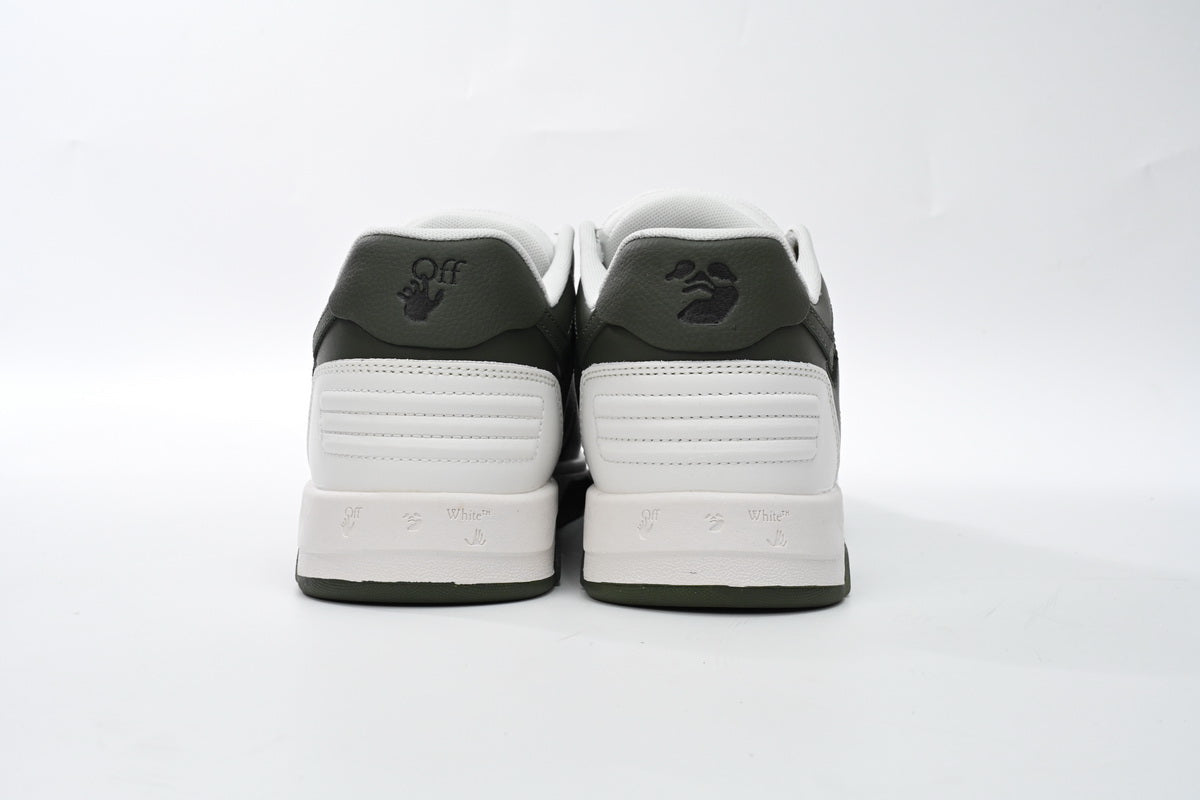 Off White Out Of Office Military Green White