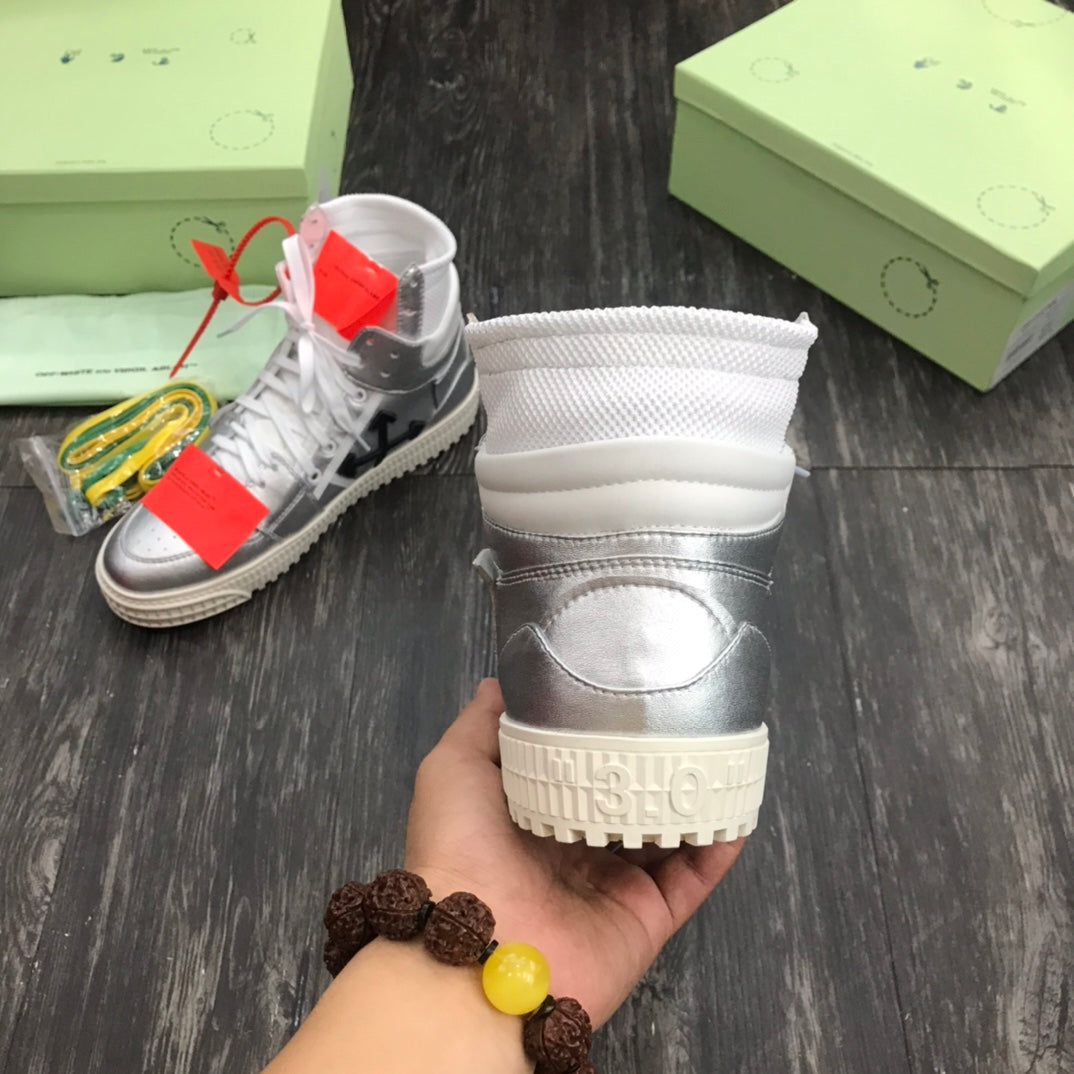 Off White Court 3.0 Silver