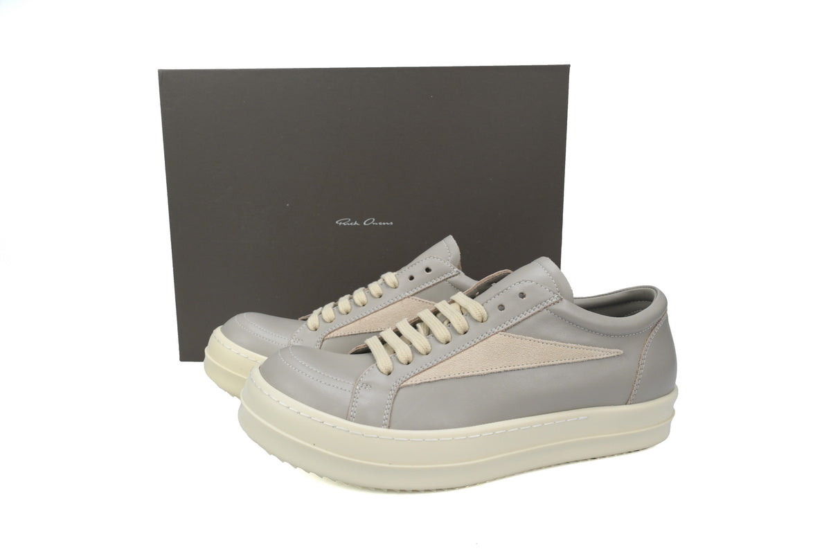 Rick Owens Grey Leather