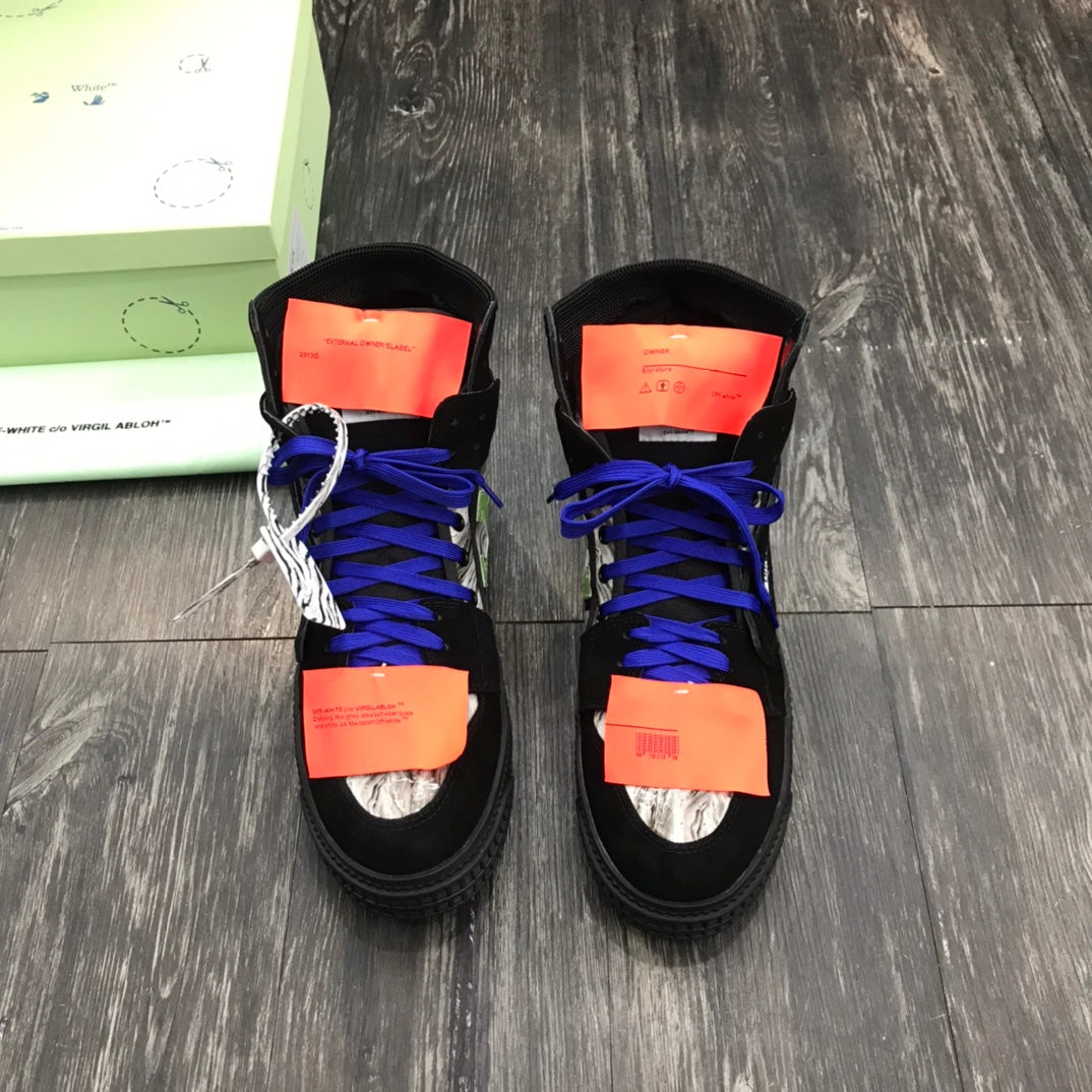 Off White Court 3.0 Black White