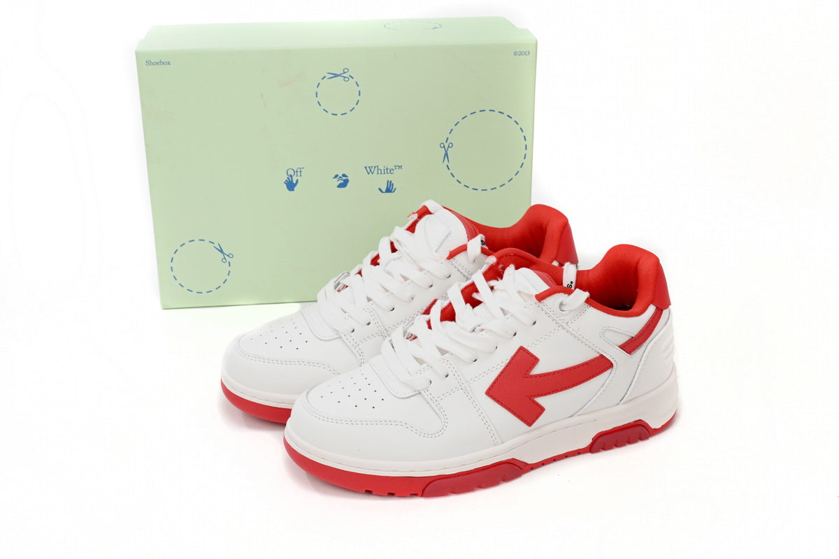 Off White Out Of Office White Red