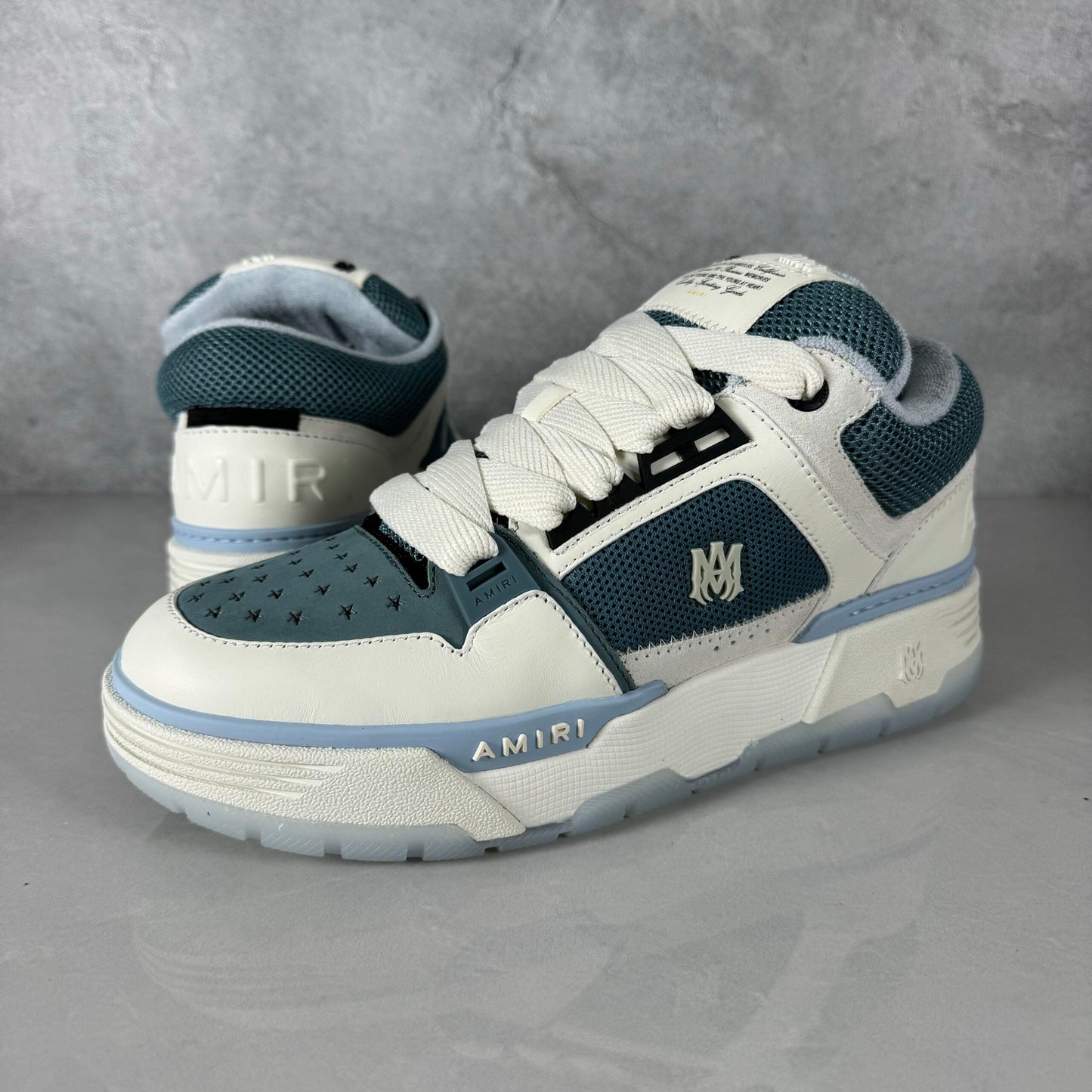 Amiri MA-1 Navy Blue & White