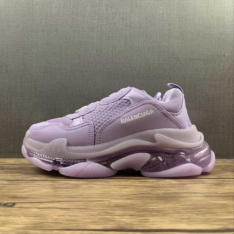 Balenciaga Triple-S Light Purple Transparent Sole