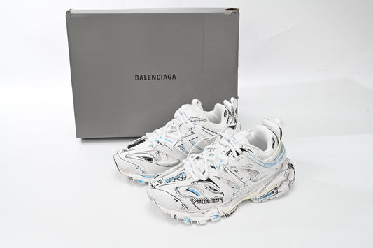 Balenciaga Track White Graffiti