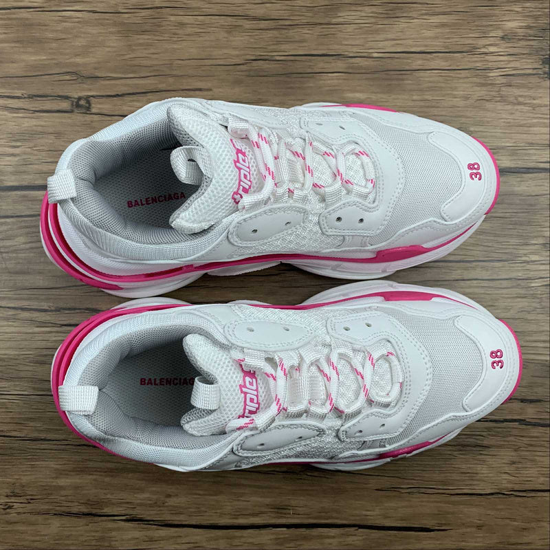 Balenciaga Triple-S White Pink