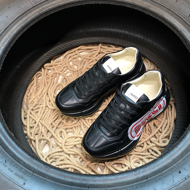 Gucci Rython Black Logo
