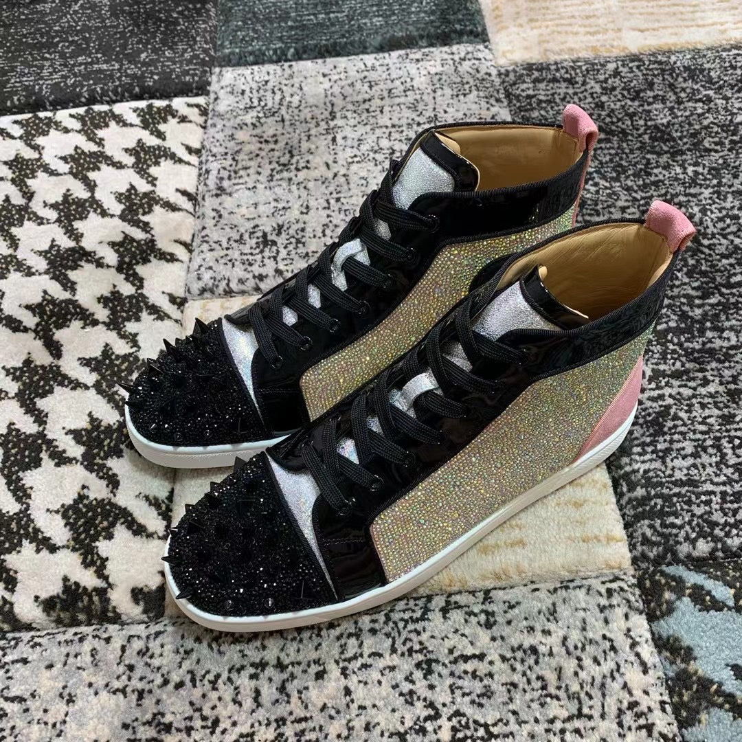 Christian Louboutin High Diamonds Spikes