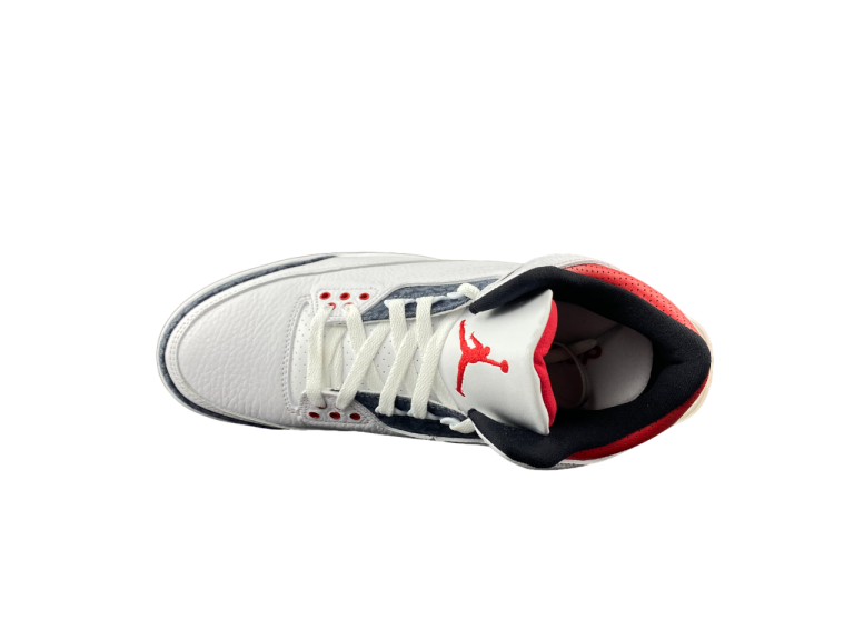 Jordan 3 Fire Red Denim