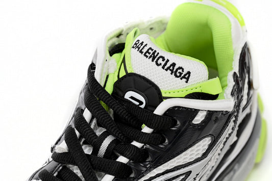 Balenciaga Runner Black White Green