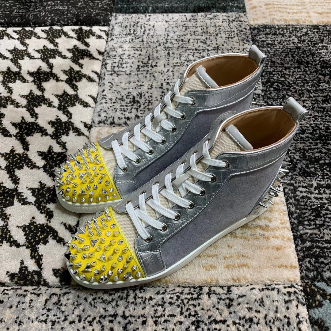 Christian Louboutin High Yellow Silver