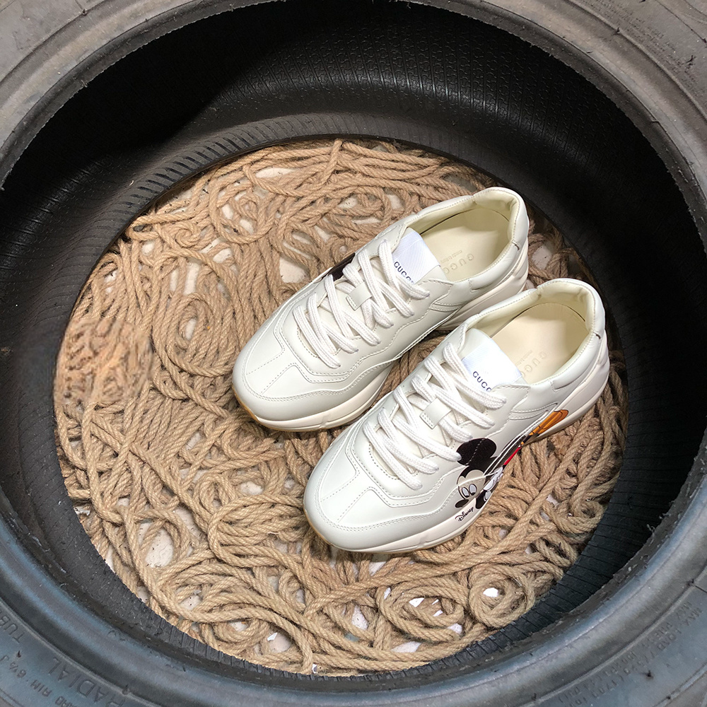 Gucci Rython White Mickey Mouse
