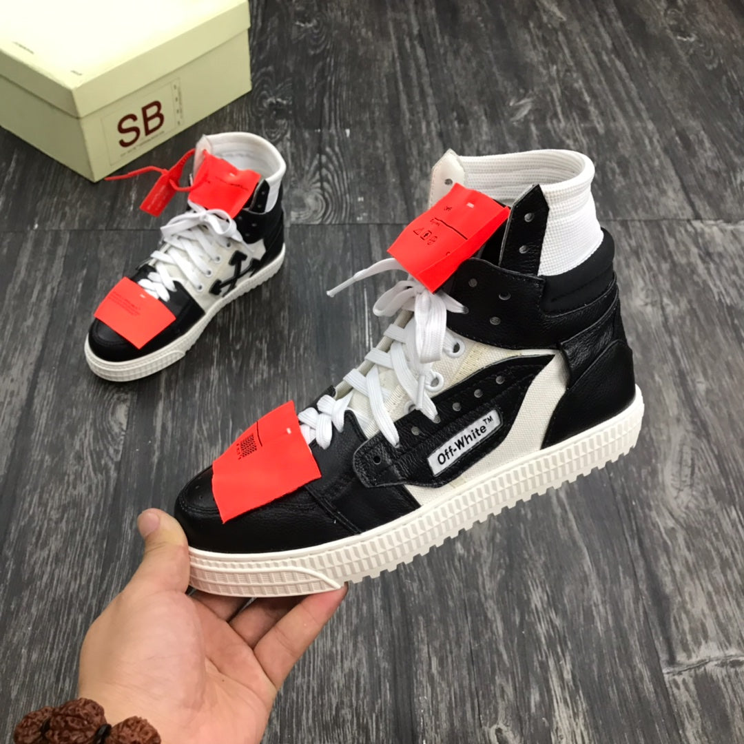 Off White Court 3.0 Black White