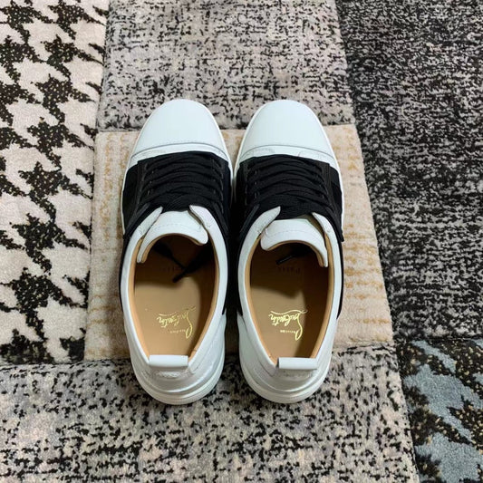 Christian Louboutin Black & White Low