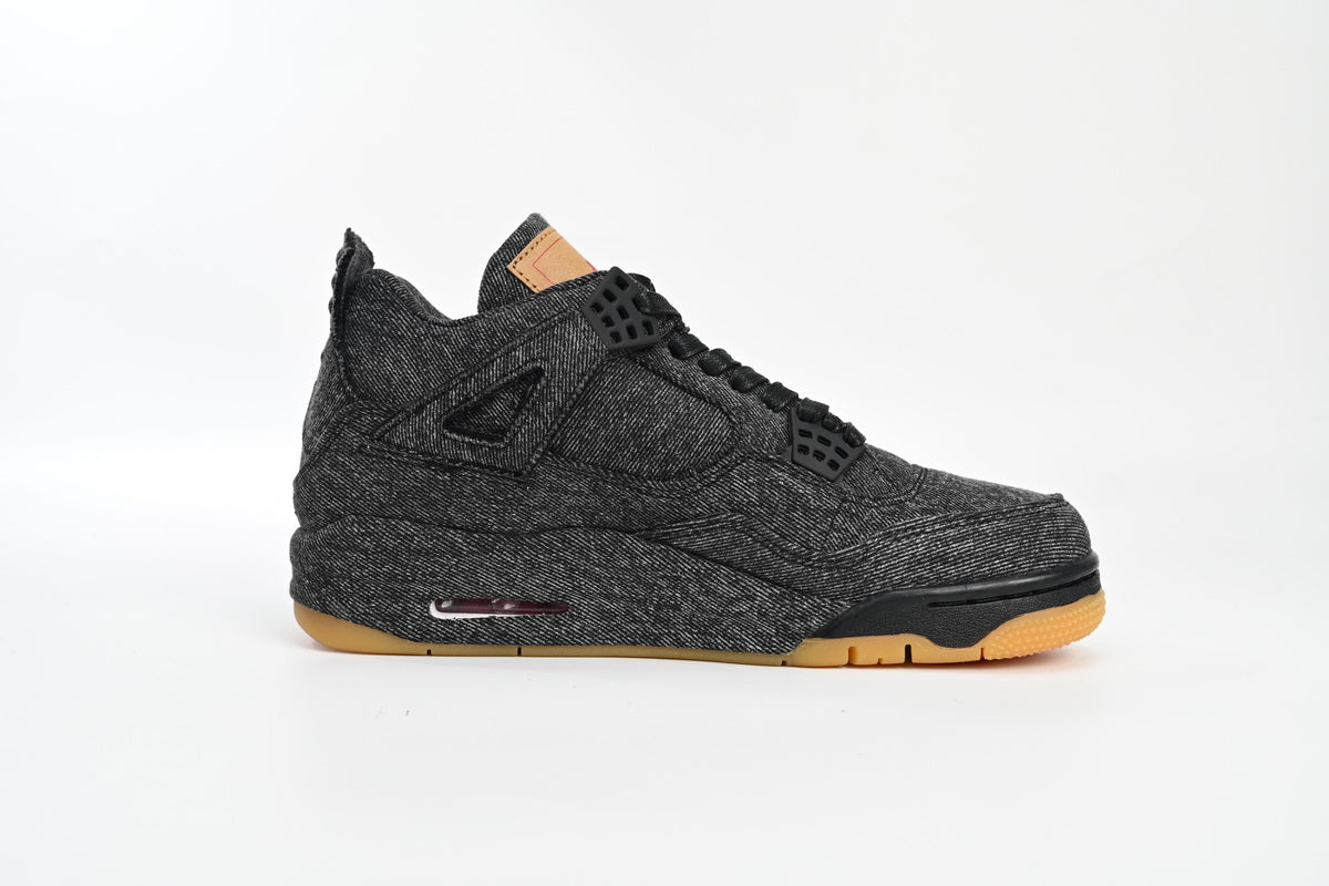 Jordan 4 Levi`s Black