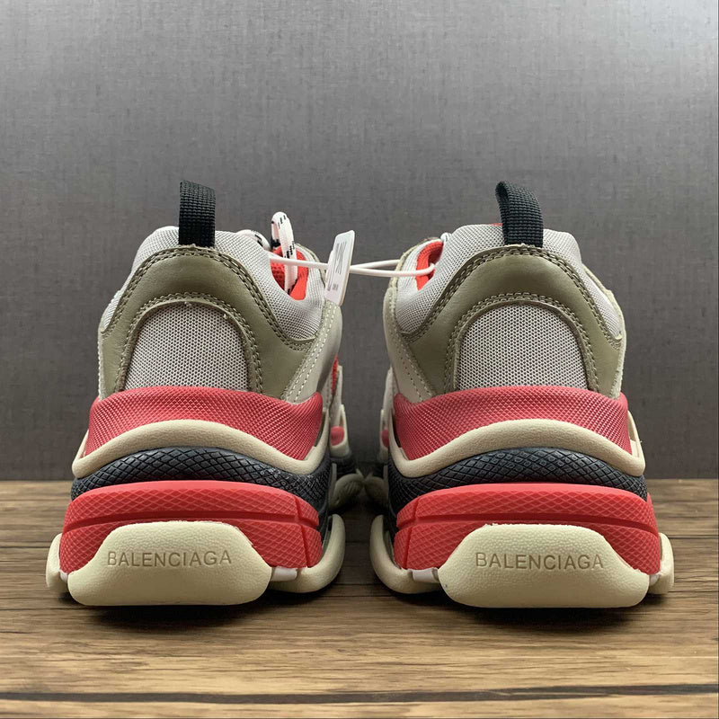 Balenciaga Triple-S Red Beige