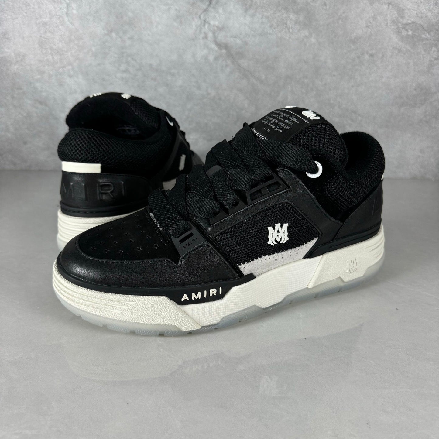 Amiri MA-1 Black & White Sole