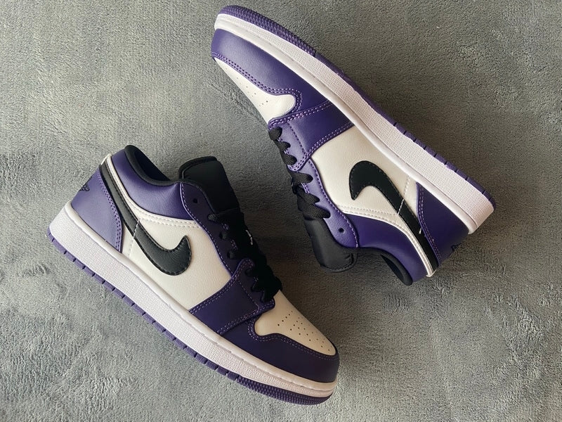 Jordan 1 Low Court Purple