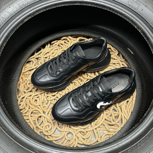 Gucci Rython Interlocking Black
