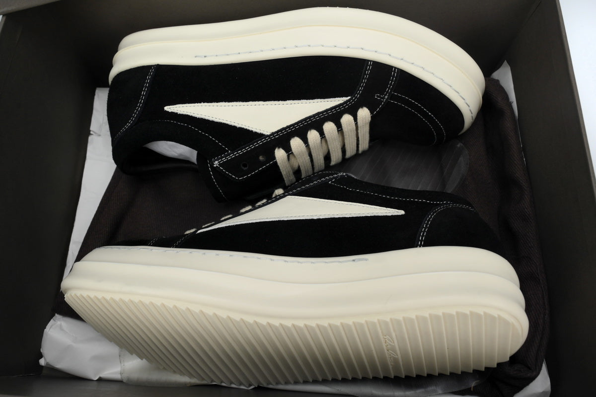 Rick Owens Gray Black Milk White