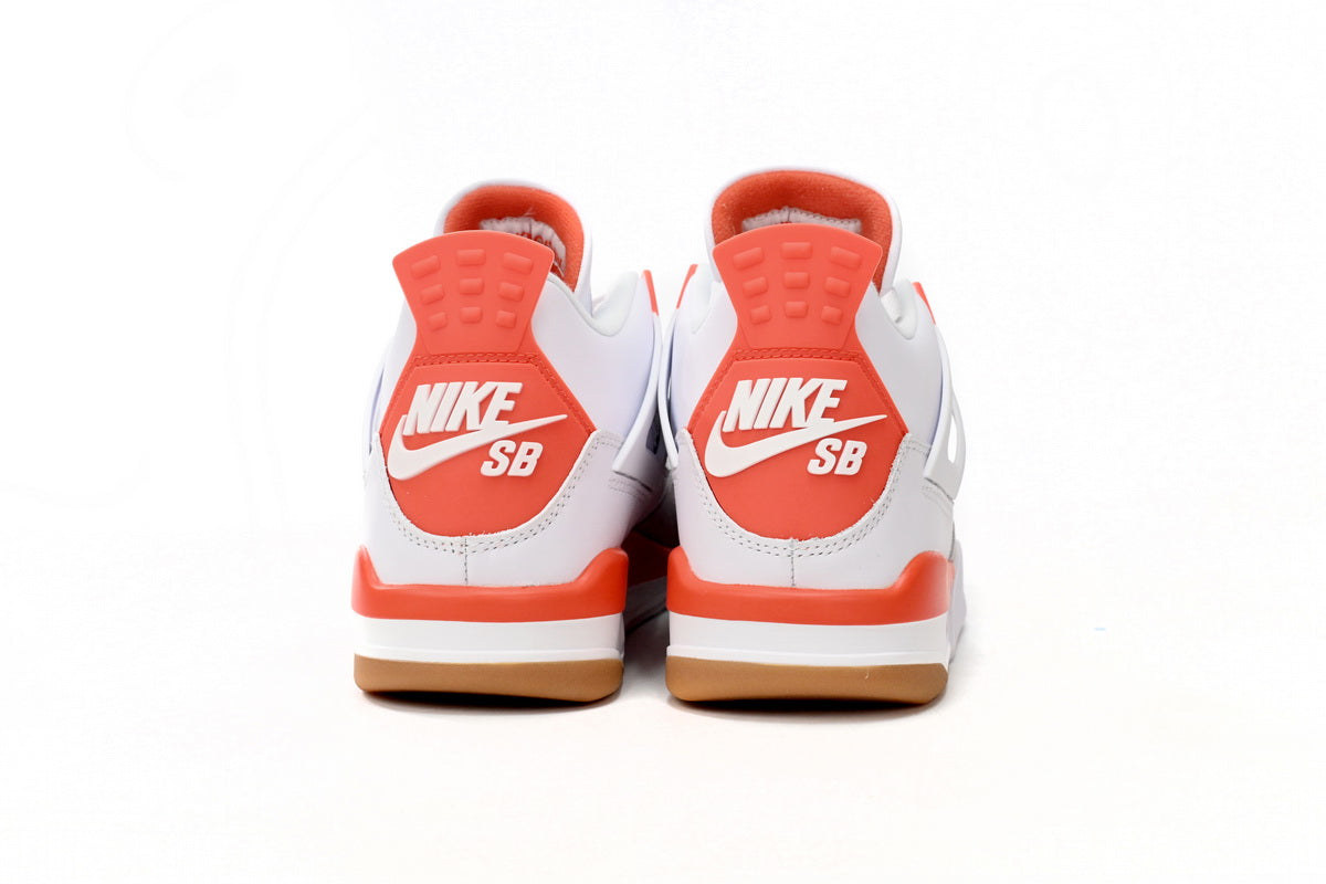 Jordan 4 White Orange