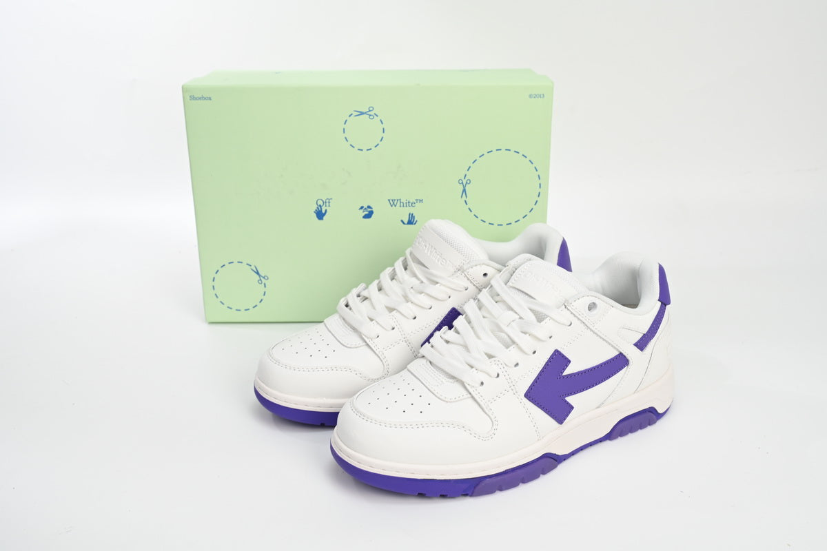 Off White Out Of Office White & Purple