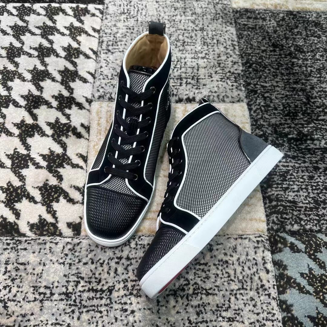 Christian Louboutin Black / White High
