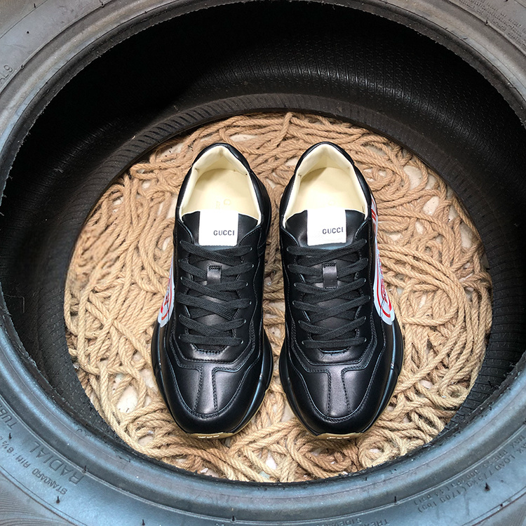 Gucci Rython Black Logo