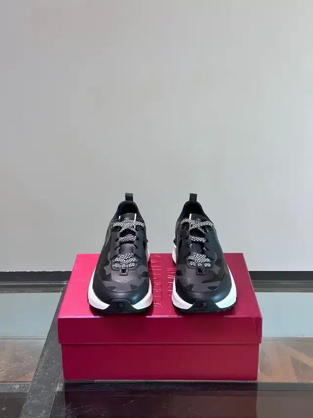 Valentino Trainer Black Camo
