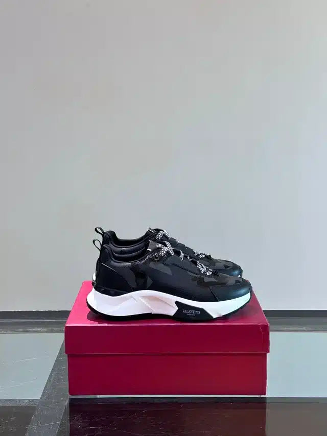 Valentino Trainer Black Camo
